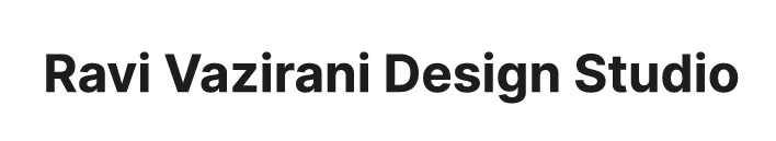 Ravi Vazirani Design Studio 